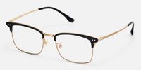 Dial - Browline Gold Eyeglasses