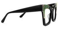 Danilo - Square Black Eyeglasses | Vooglam