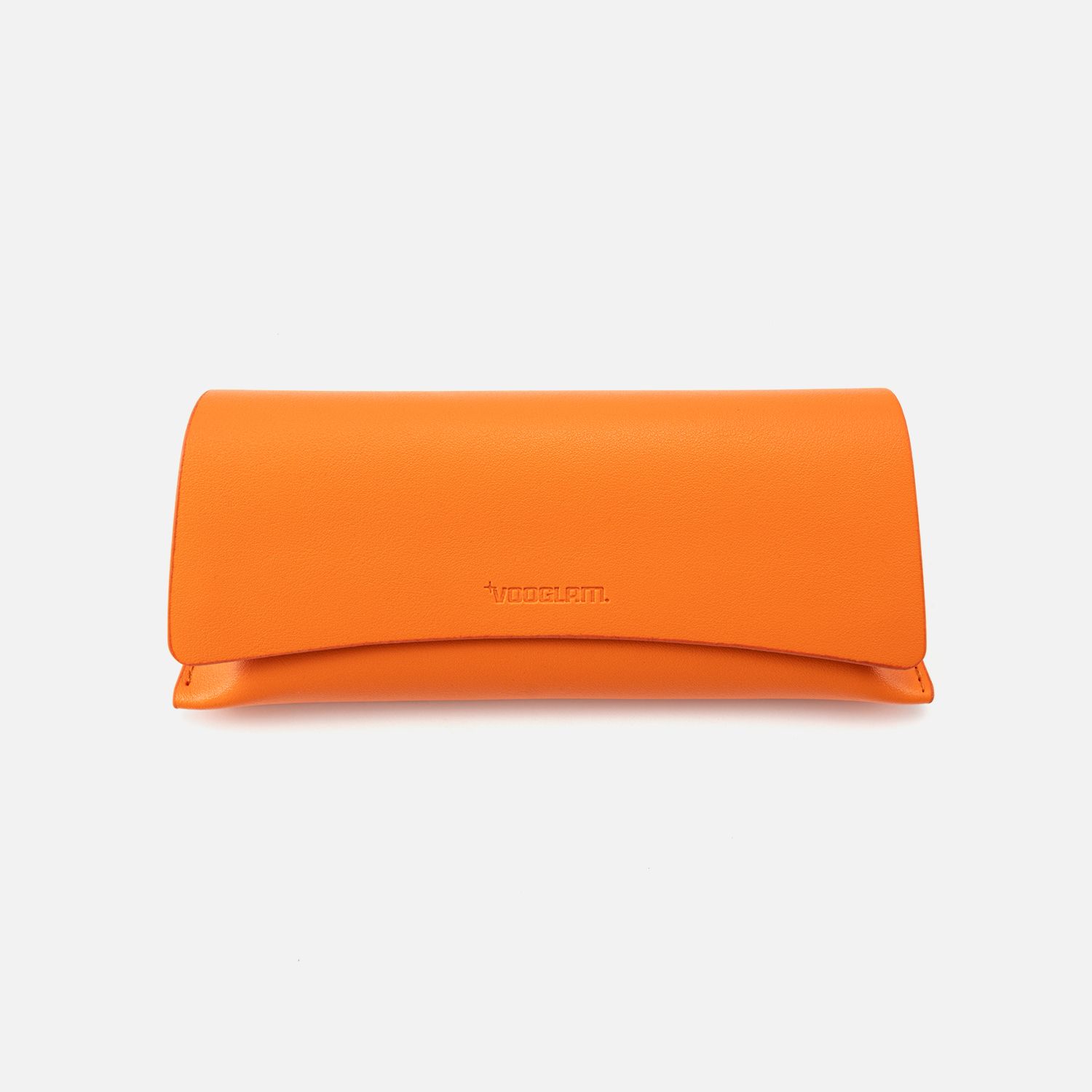 Classic Glasses Case -  Yellow  | Vooglam Front View