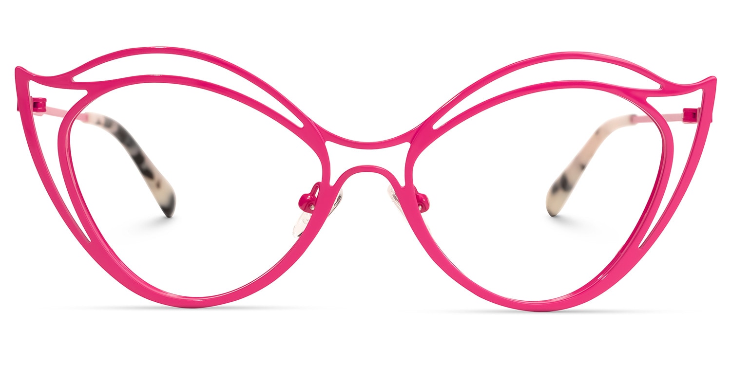 

Hilleary - Geometric Bright/Pink Eyeglasses