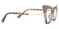 Ismail - Cat Eye Tortoise Eyeglasses | Vooglam