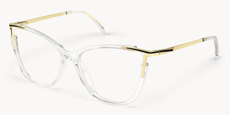Eirlys - Cat Eye Crystal Eyeglasses