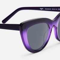Pastora - Cat Eye Purple Sunglasses | Vooglam Design Details