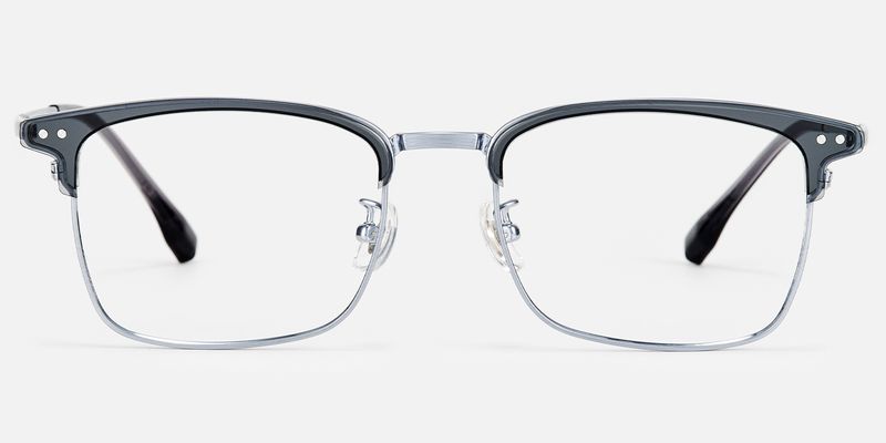 Dial - Browline Grey Eyeglasses