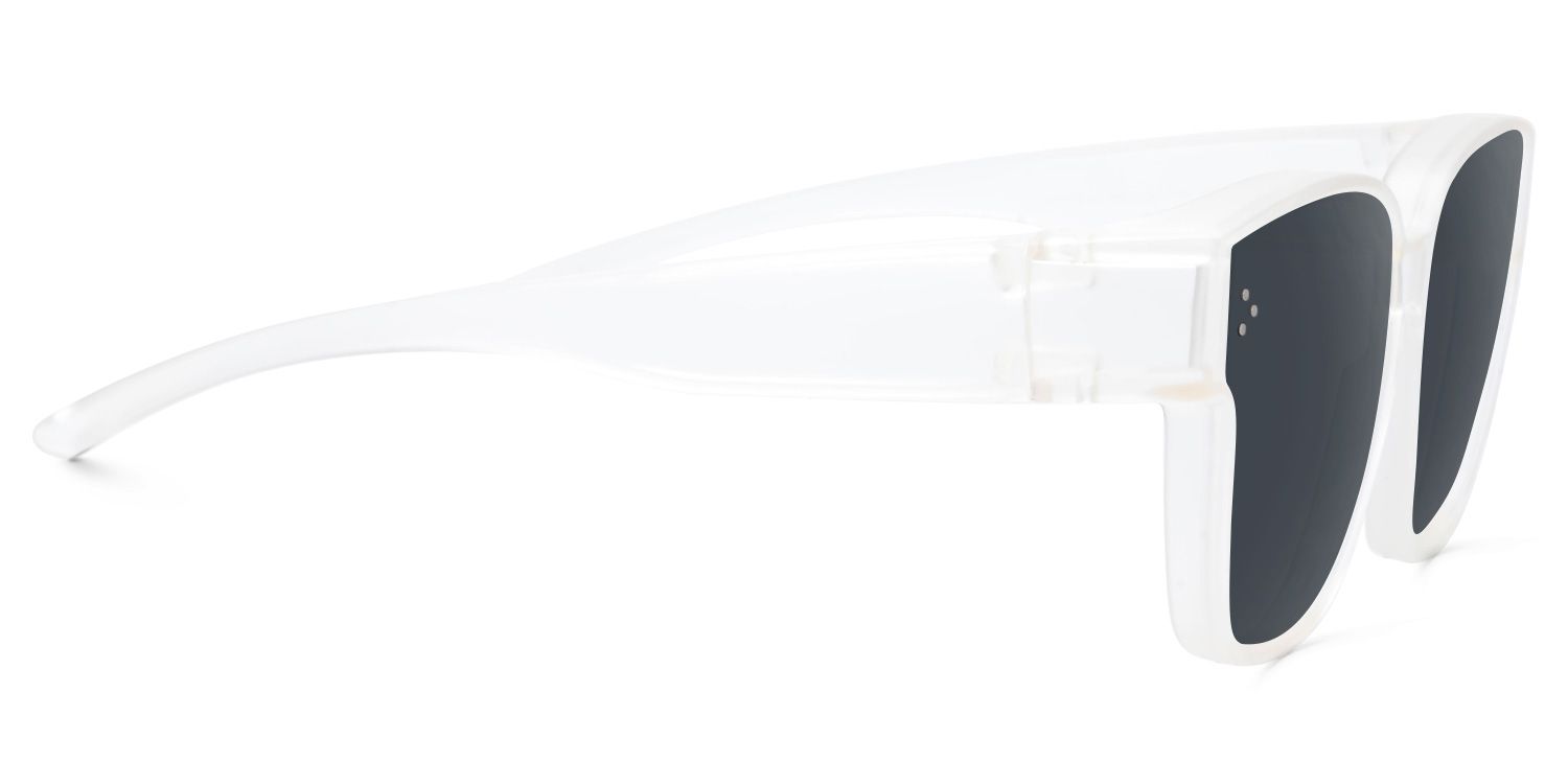 Hannes - Square Crystal Fit Over Sunglasses | Vooglam 4