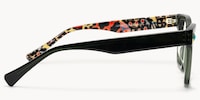 Adinkra - Square Green Eyeglasses - 5