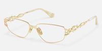 Spine - Geometric Gold Eyeglasses