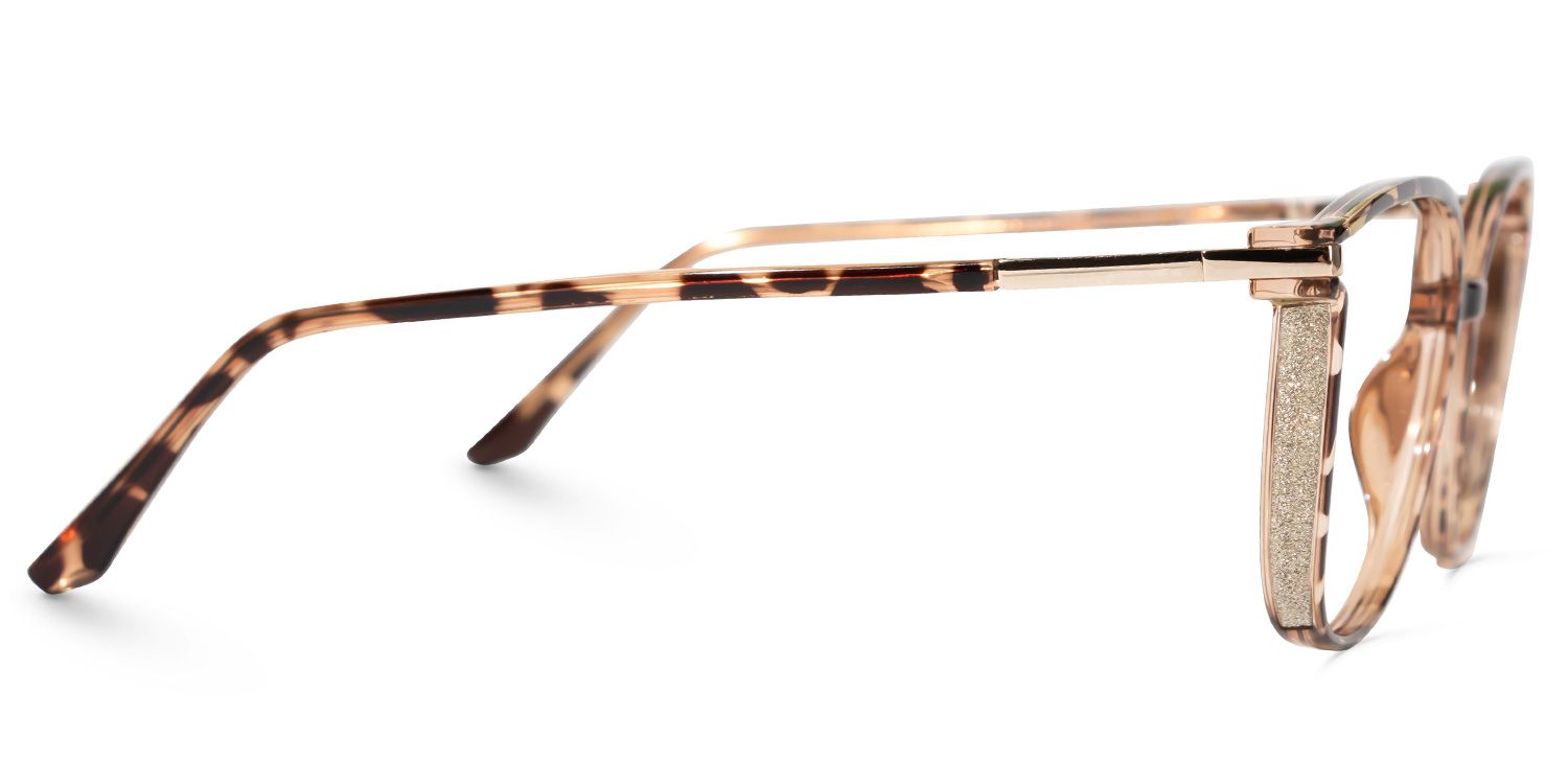 Kinfe - Square Tortoise Eyeglasses by Vooglam - Product View 4