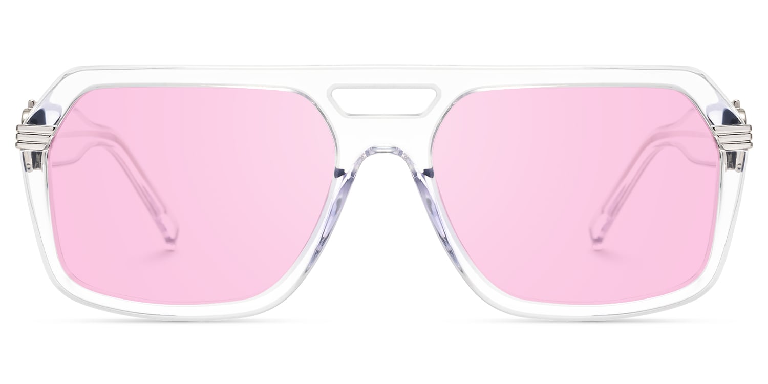 Maverick - Aviator Crystal Sunglasses - 1