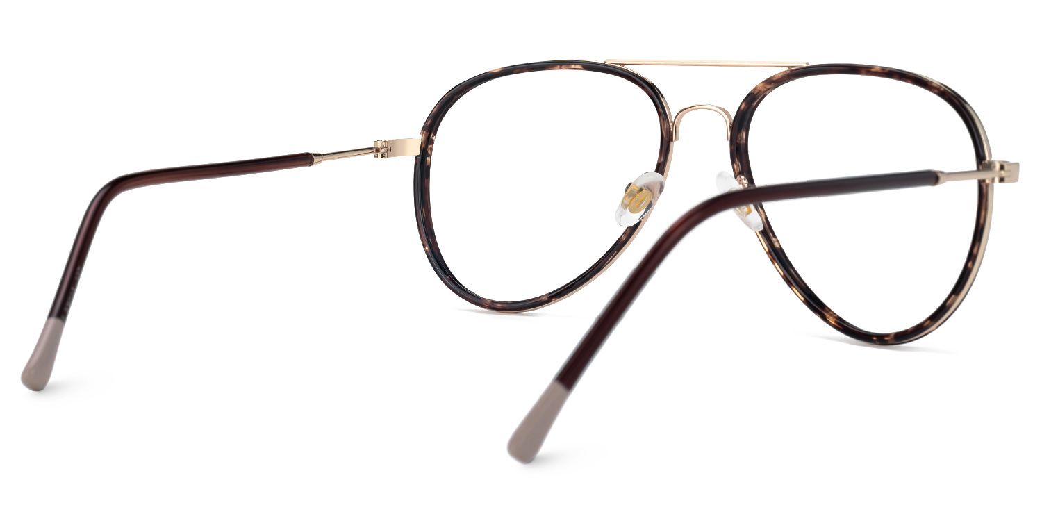 Farley - Aviator Tortoise Eyeglasses product detail 3