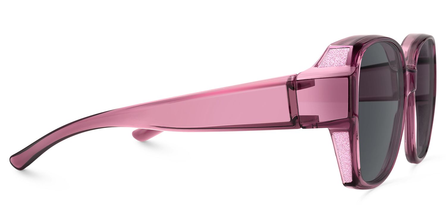 Fenton - Geometric Purple Fit Over Sunglasses | Vooglam 4