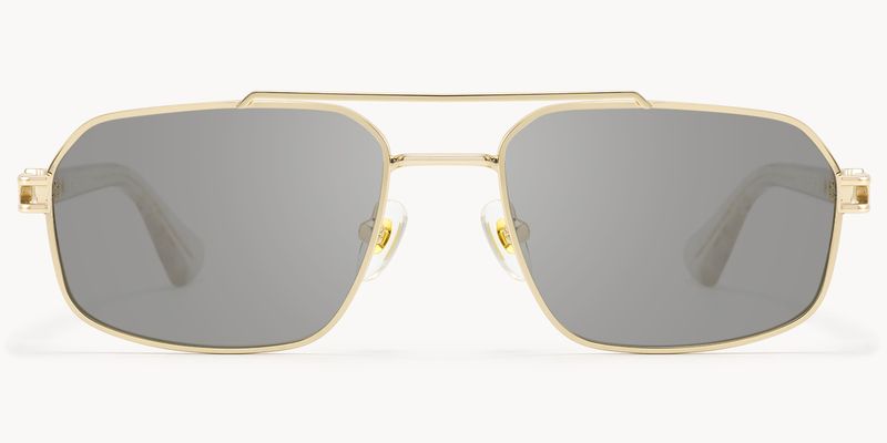 Lacey - Aviator Gold Sunglasses