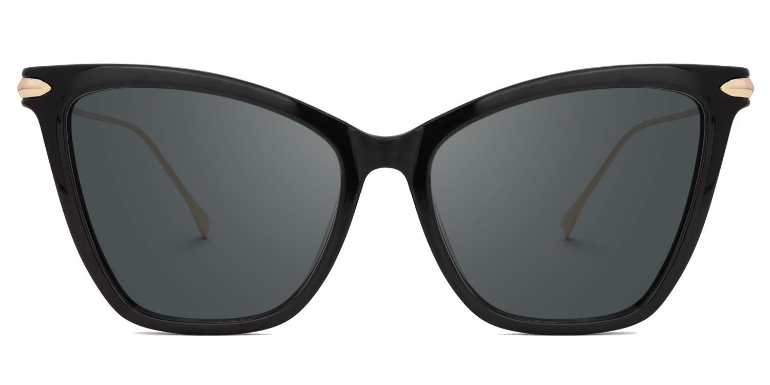 Hilary - Butterfly Black Sunglasses product detail 2
