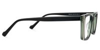 Fabunni - Rectangle Green Eyeglasses