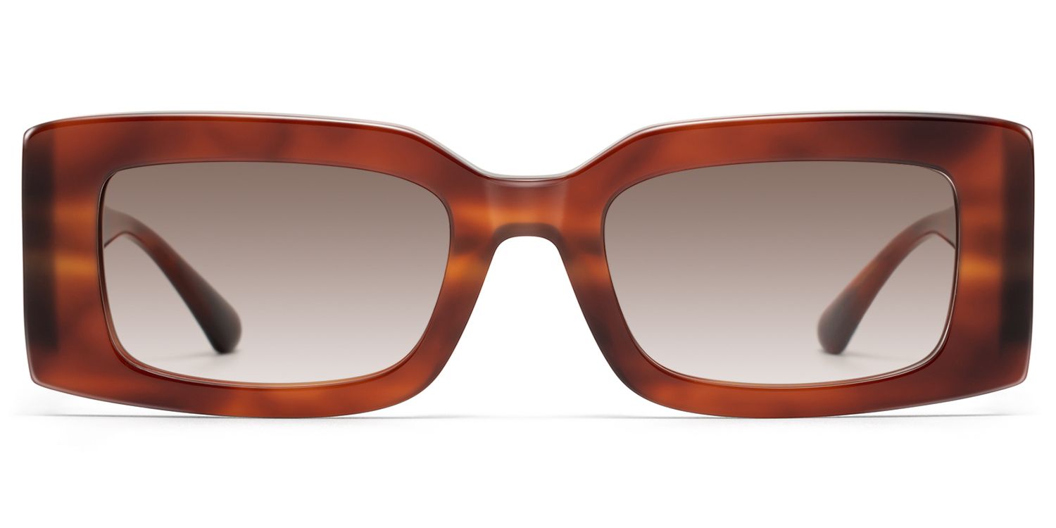Aurelia - Red Tortoise Gradient Sunglasses | Vooglam Product Details 1