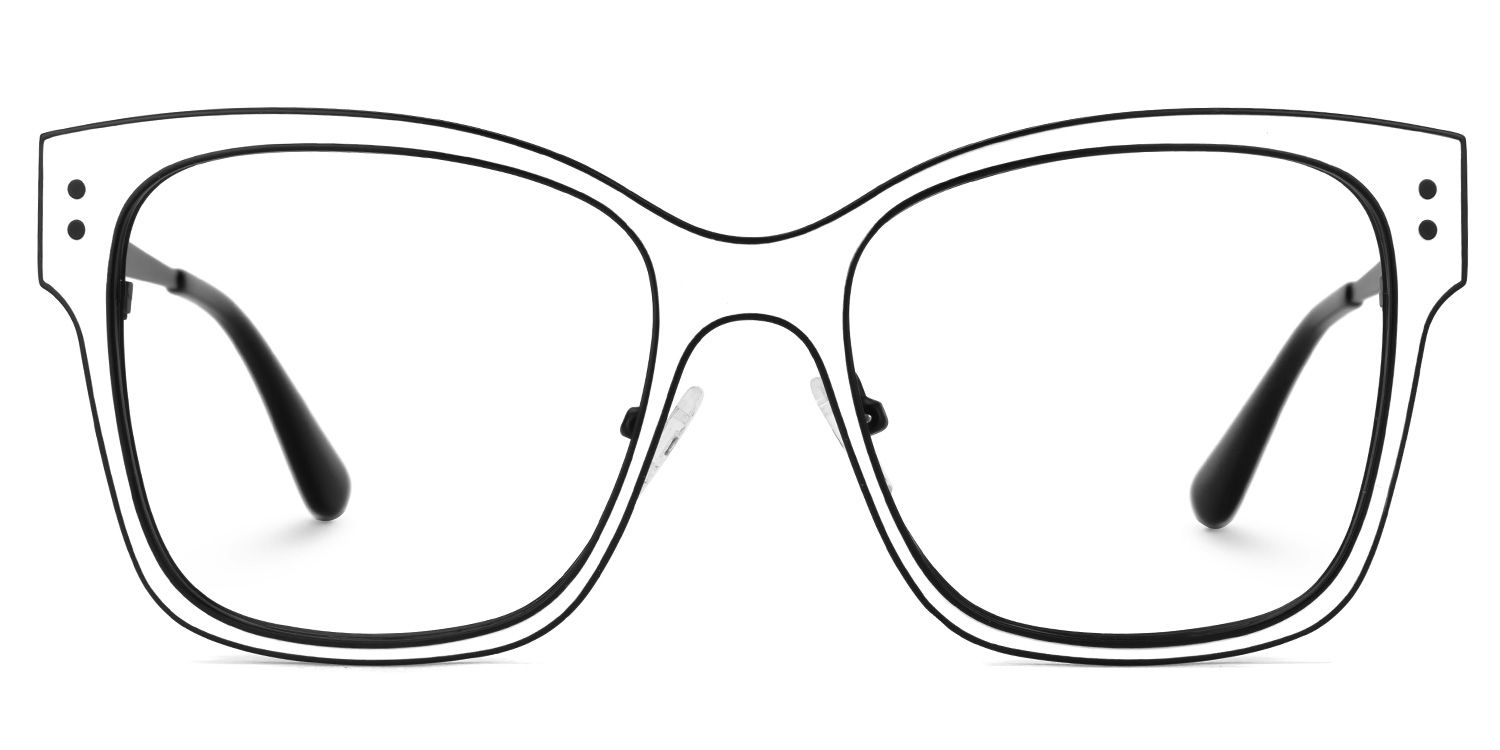 Emerson - Square White Eyeglasses product detail 2