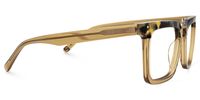 Hagrid - Rectangle Brown Eyeglasses | Vooglam