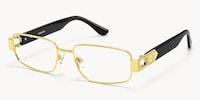Cypher - Rectangle Gold Eyeglasses - 4