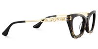 Siren - Cat Eye Two-tone Eyeglasses | Vooglam 