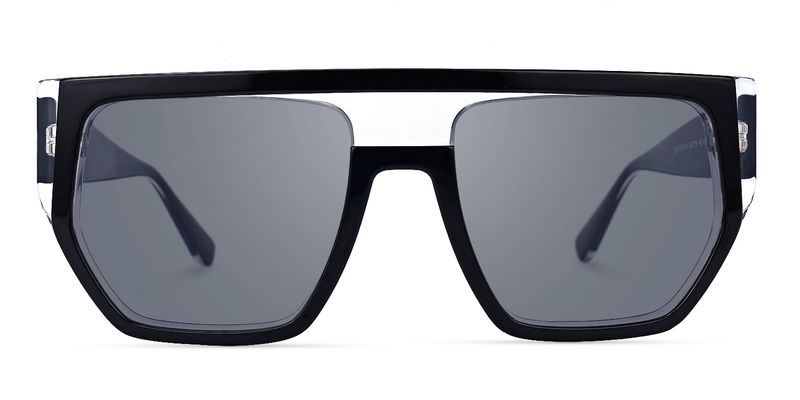 Inerney - Aviator Black Sunglasses