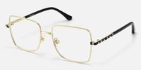 Devereux - Square Gold Eyeglasses
