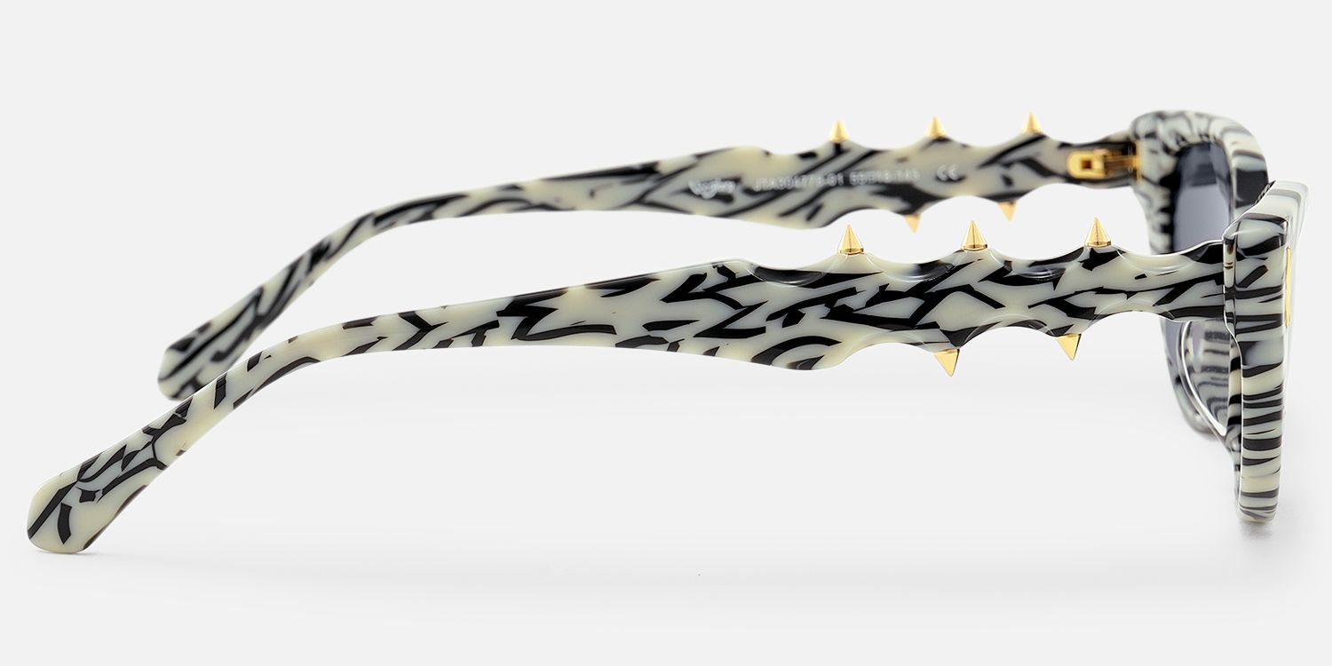 As If - Cat Eye Pattern Sunglasses | Vooglam