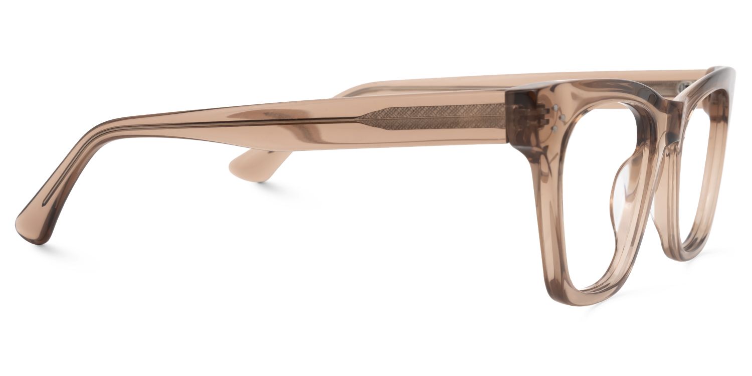 Ehawee - Cat Eye Champagne Eyeglasses | Vooglam 4