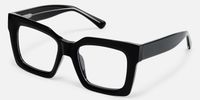 Pacheco - Bold Chunky Oversized Square Glasses | Vooglam Front View