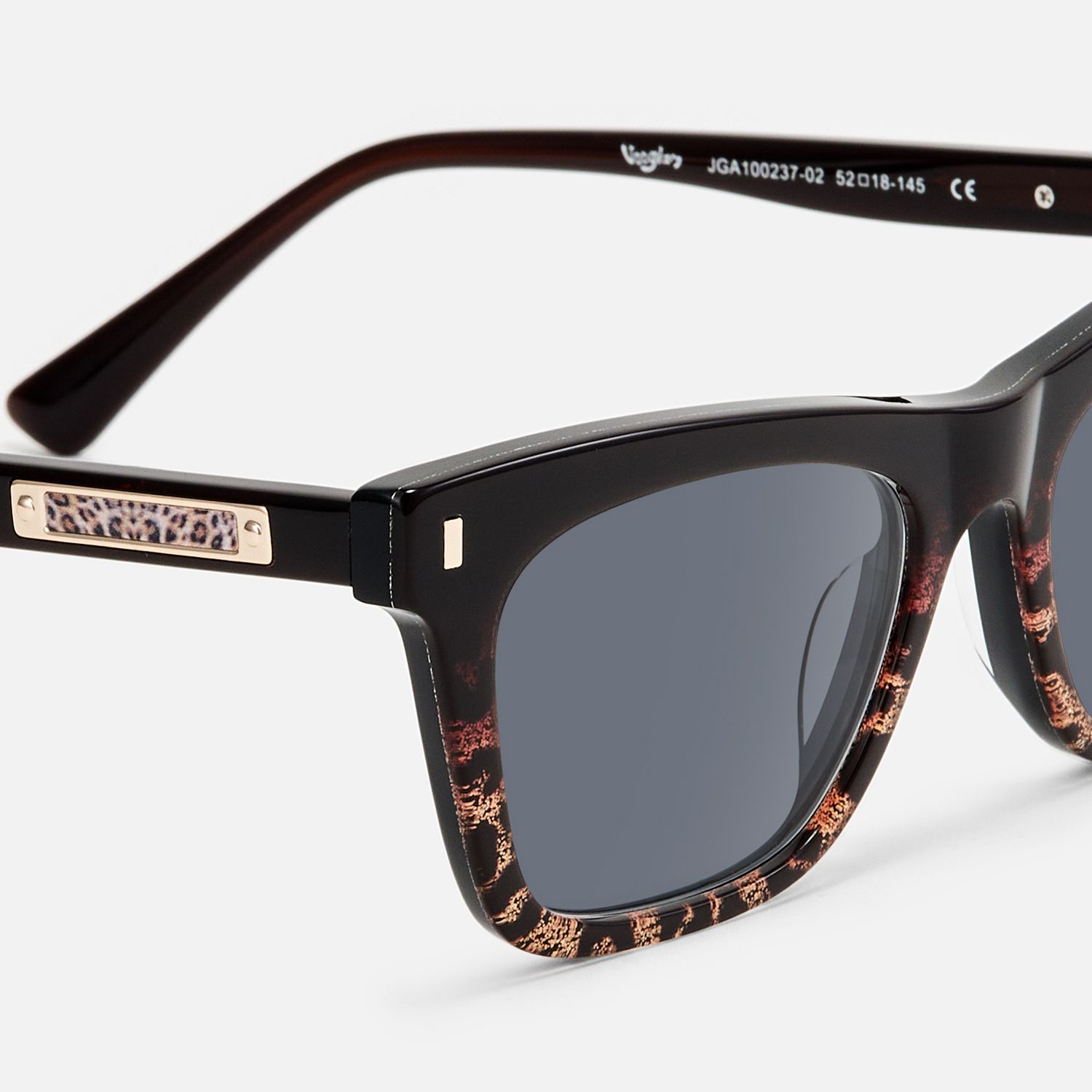 Calico - Square Two-tone Sunglasses product detail 4