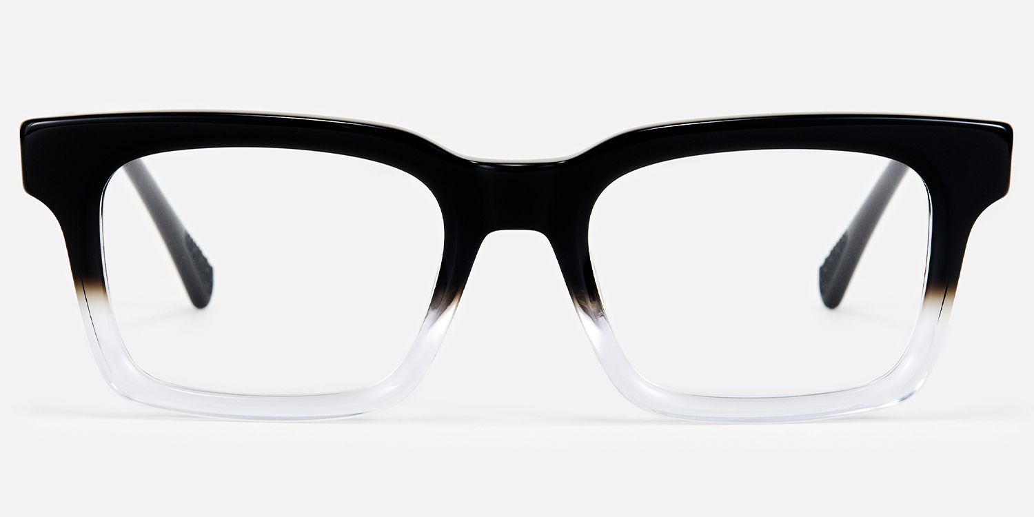 Vivienne - Rectangle Black Eyeglasses product detail 2
