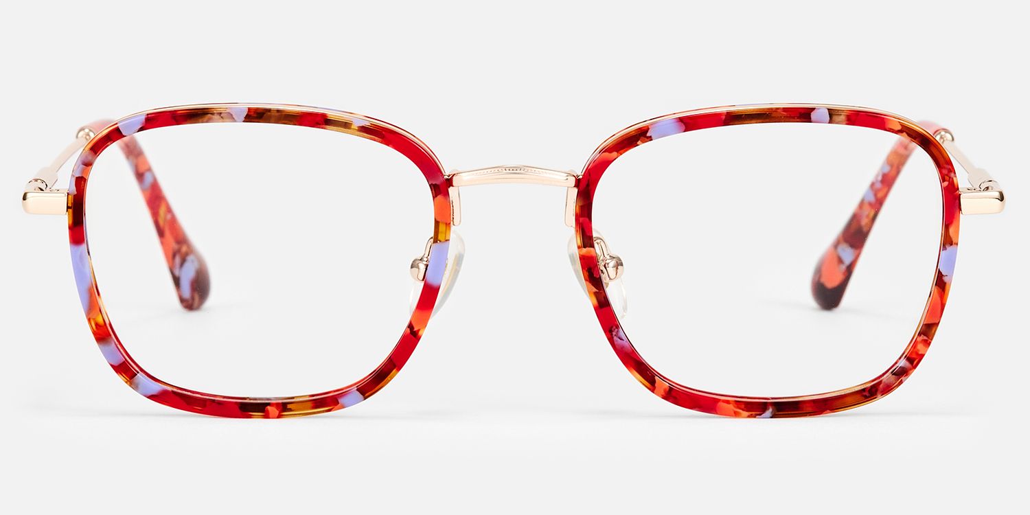 Sundance - Square Multicolor Eyeglasses | Vooglam Angle View