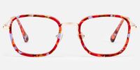 Sundance - Square Multicolor Eyeglasses | Vooglam Angle View