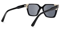 Eclipse - Square Black Sunglasses - 3