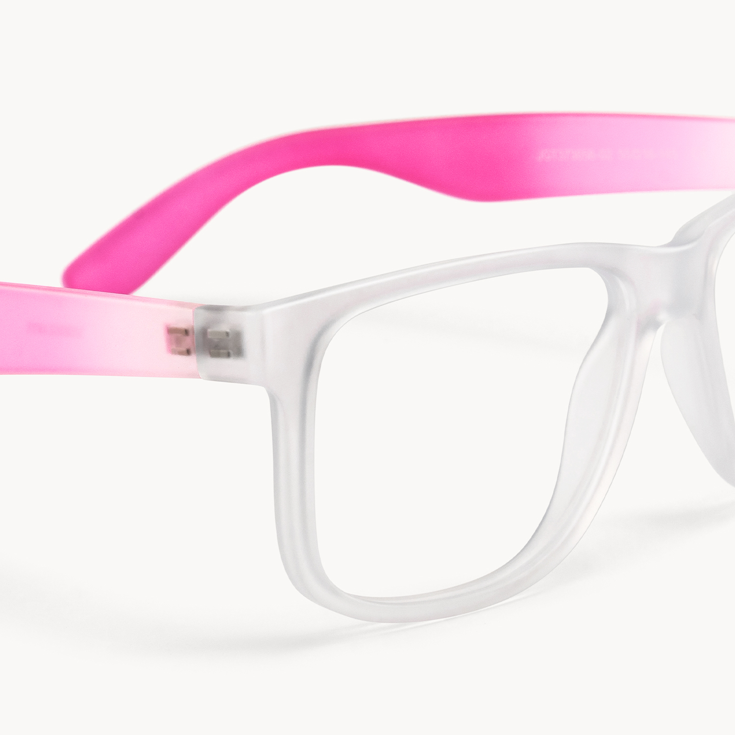 Sync - Rectangle Transparent Eyeglasses - 5