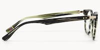 Vintel - Rectangle Green Eyeglasses - 4