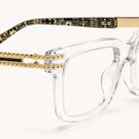Anansi - Rectangle Transparent Eyeglasses - 5