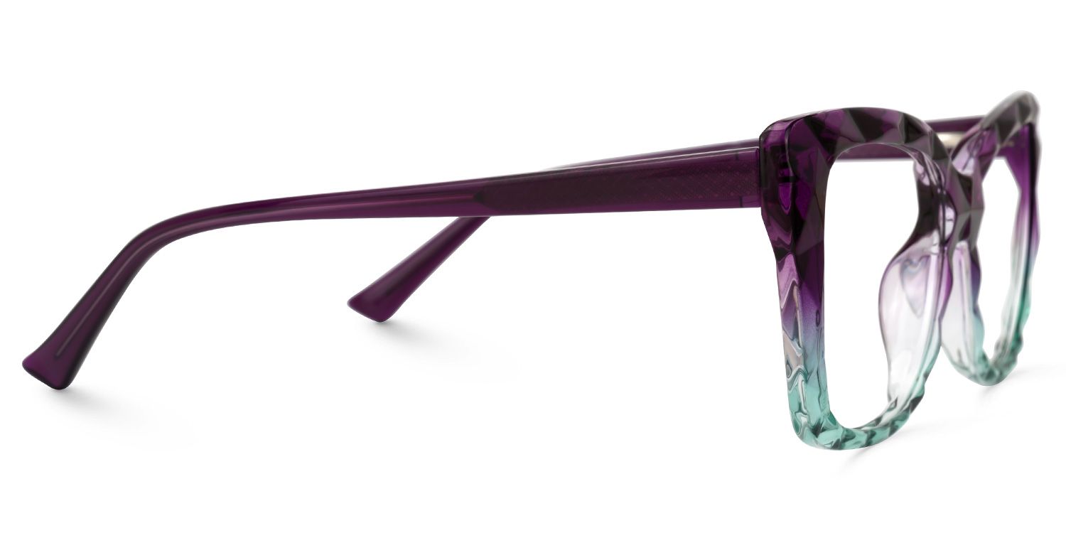 Shane - Cat eye Two-tone Eyeglasses | Vooglam 4