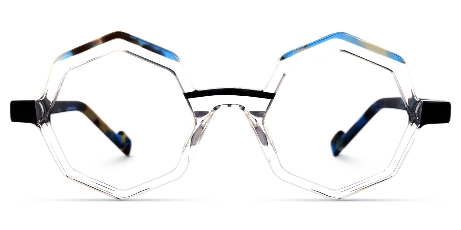 

Agapios - Geometric Crystal Eyeglasses