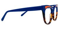 Edythe - Cat Eye Blue/Tortoise Eyeglasses | Vooglam 