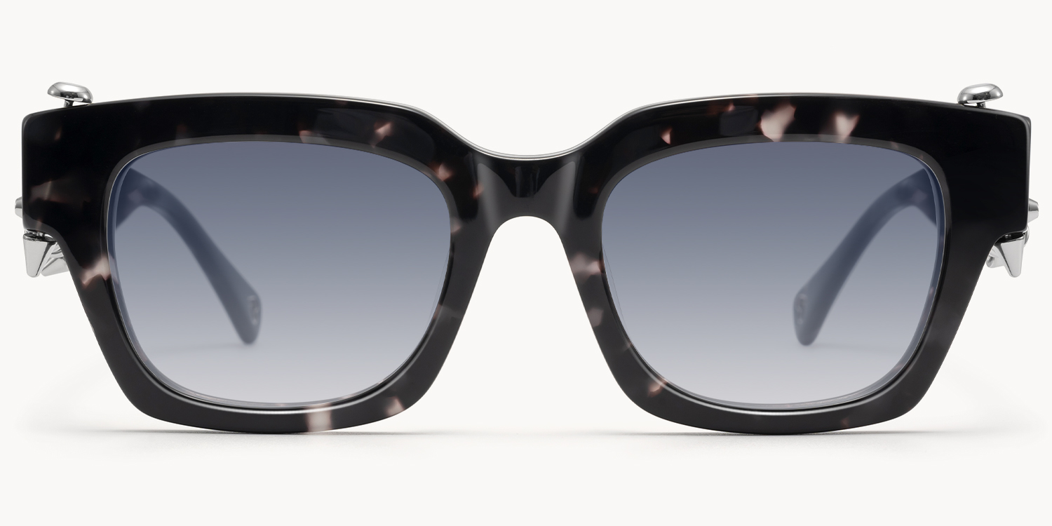 Sabrina - Rectangle Tortoise Sunglasses