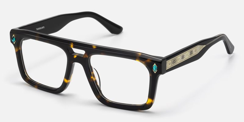Bastion - Aviator Tortoise Eyeglasses