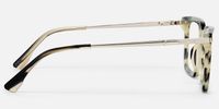 Denbeigh - Rectangle Pattern Eyeglasses | Vooglam Side View