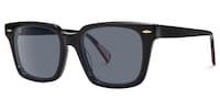 Valor - Square Black Sunglasses - 2