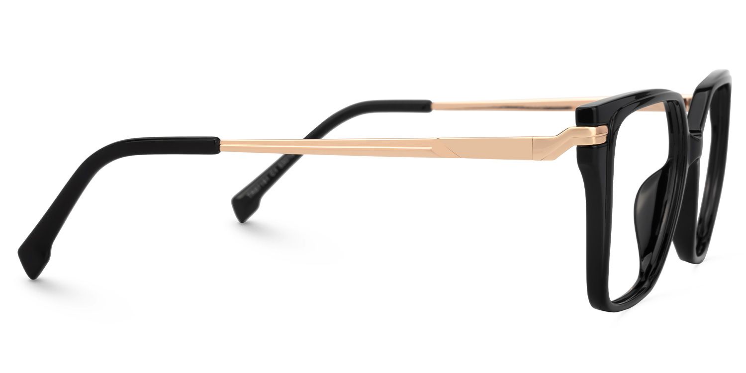 Efharis - Cat Eye Black Eyeglasses | Vooglam 4