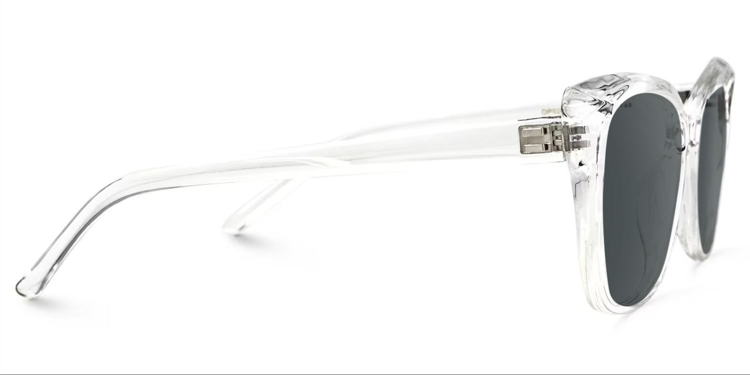 Raquel - Square Crystal Sunglasses | Vooglam 4