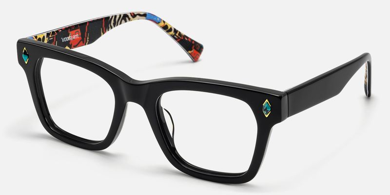 Adinkra - Square Black Eyeglasses