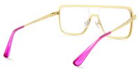Padraic - Aviator Pink Eyeglasses | Vooglam Side View