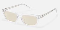 Scarpa - Rectangle Clear Sunglasses