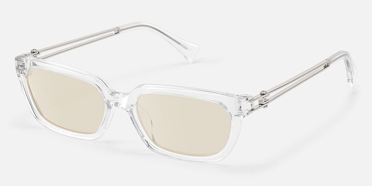 Scarpa - Clear Double Wire Light Tint Sunglasses | Vooglam