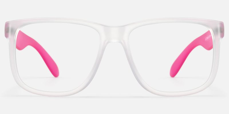 Sync - Rectangle Transparent Eyeglasses